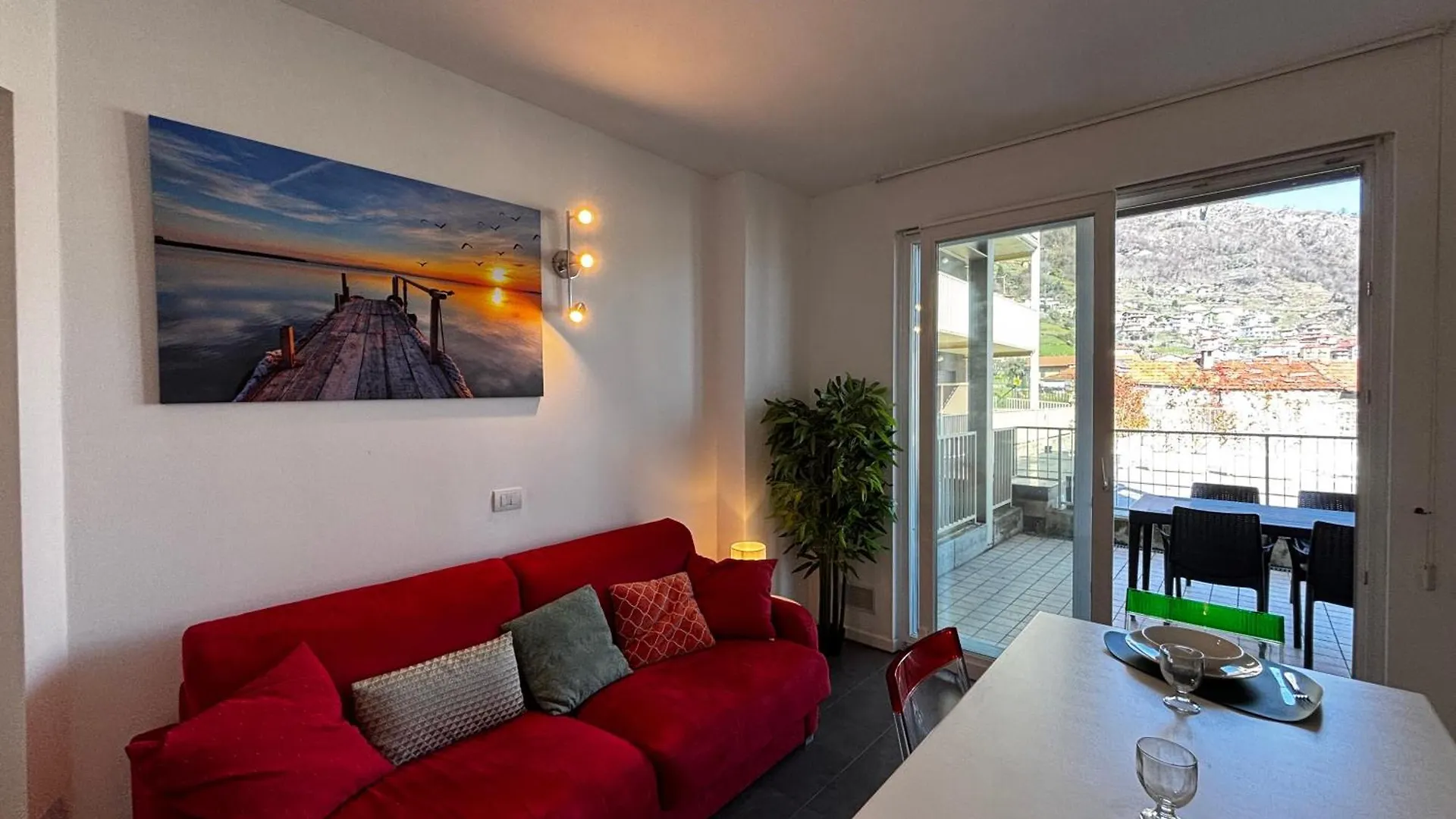 Lake View Apartment With Swimming Pool - Larihome A87 Musso Italy